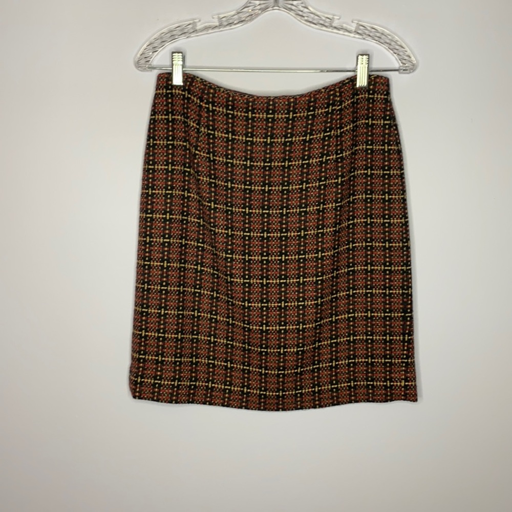 Ann Taylor Loft Plaid Skirt